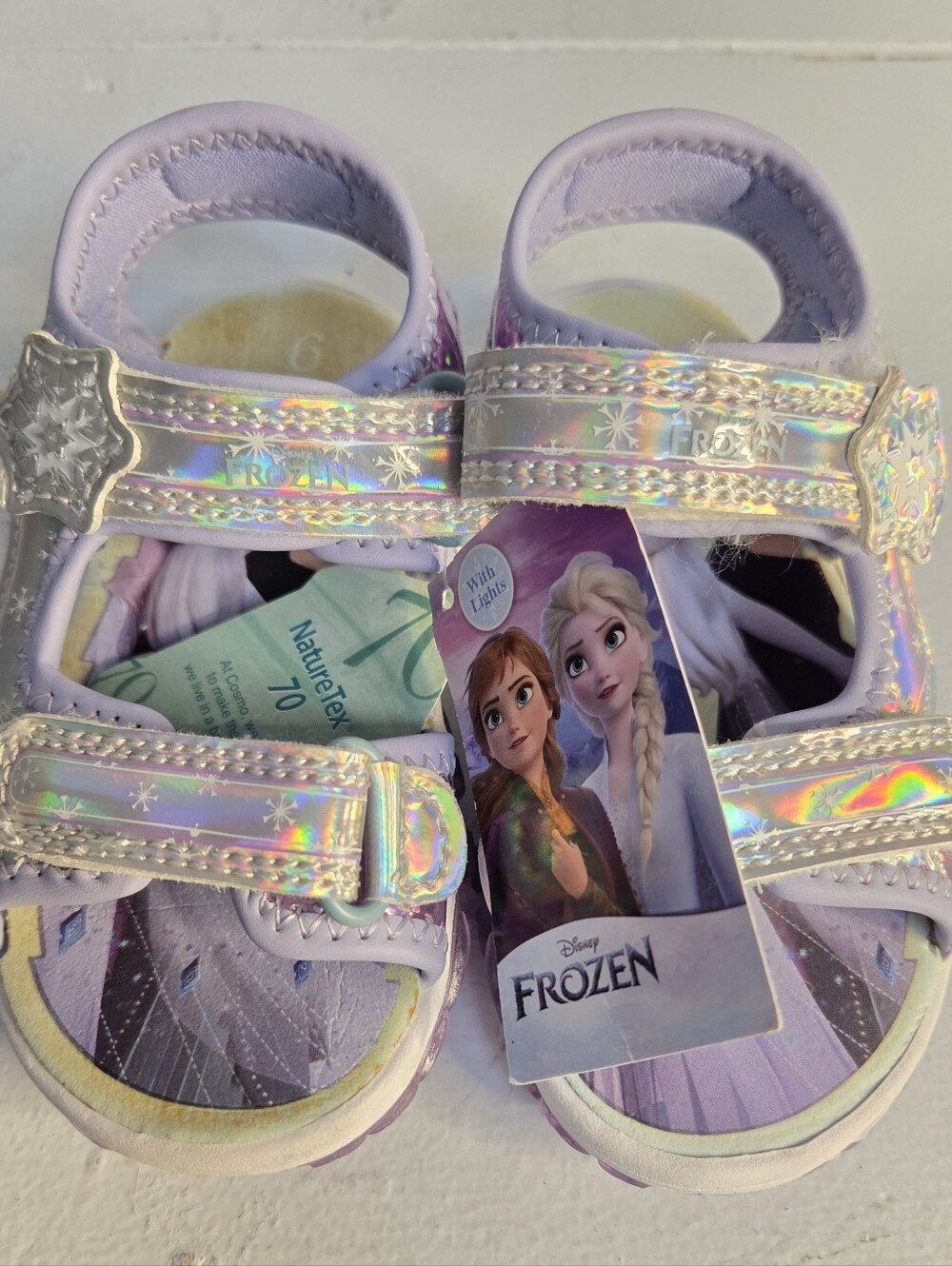 Frozen Sandals Size 6 New With Tags